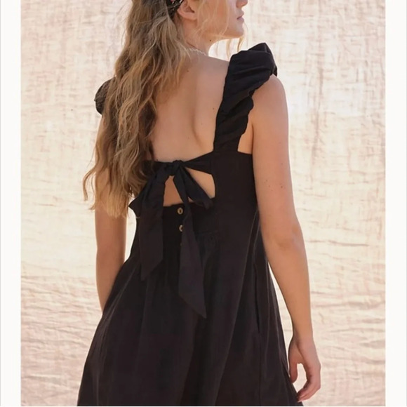 NWOT FREE PEOPLE Bom Bom Island Mini dress SZ : L - Picture 3 of 8